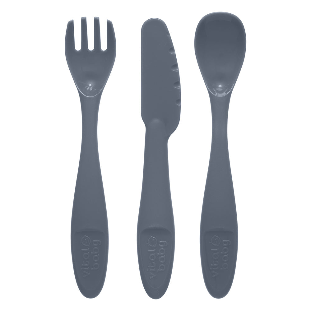 Vital Baby Perfectly Simple Cutlery 15 Pack - Natural