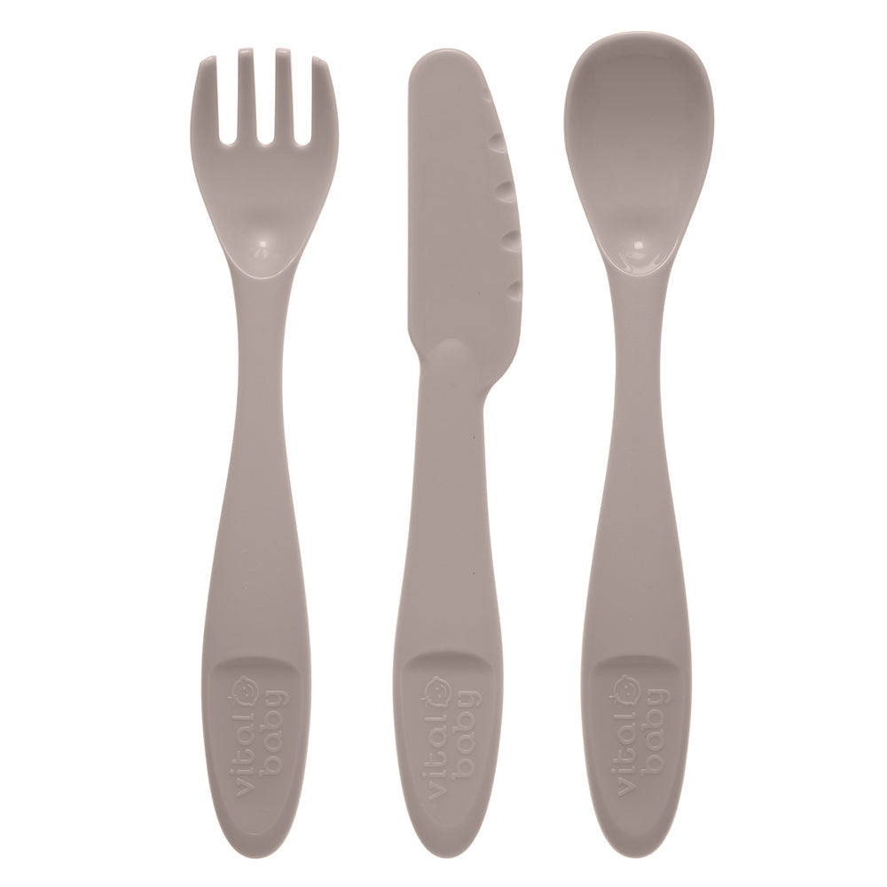 Vital Baby Perfectly Simple Cutlery 15 Pack - Natural