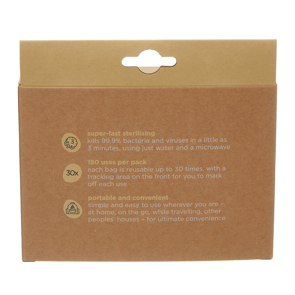 Vital Baby Microwave Sterilising Bags - 5 Pack