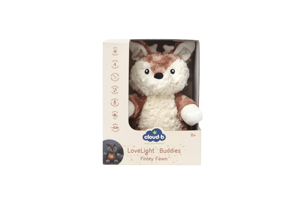 Cloud B LoveLight Nightlight Buddies - Finley Fawn