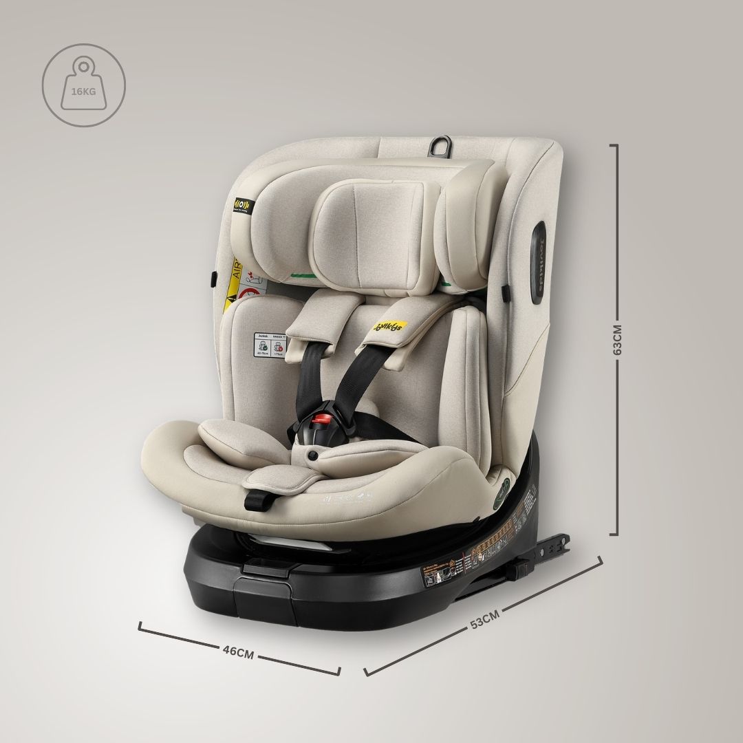 Jovikids Ranger TT Rotating Car Seat - Milkstone