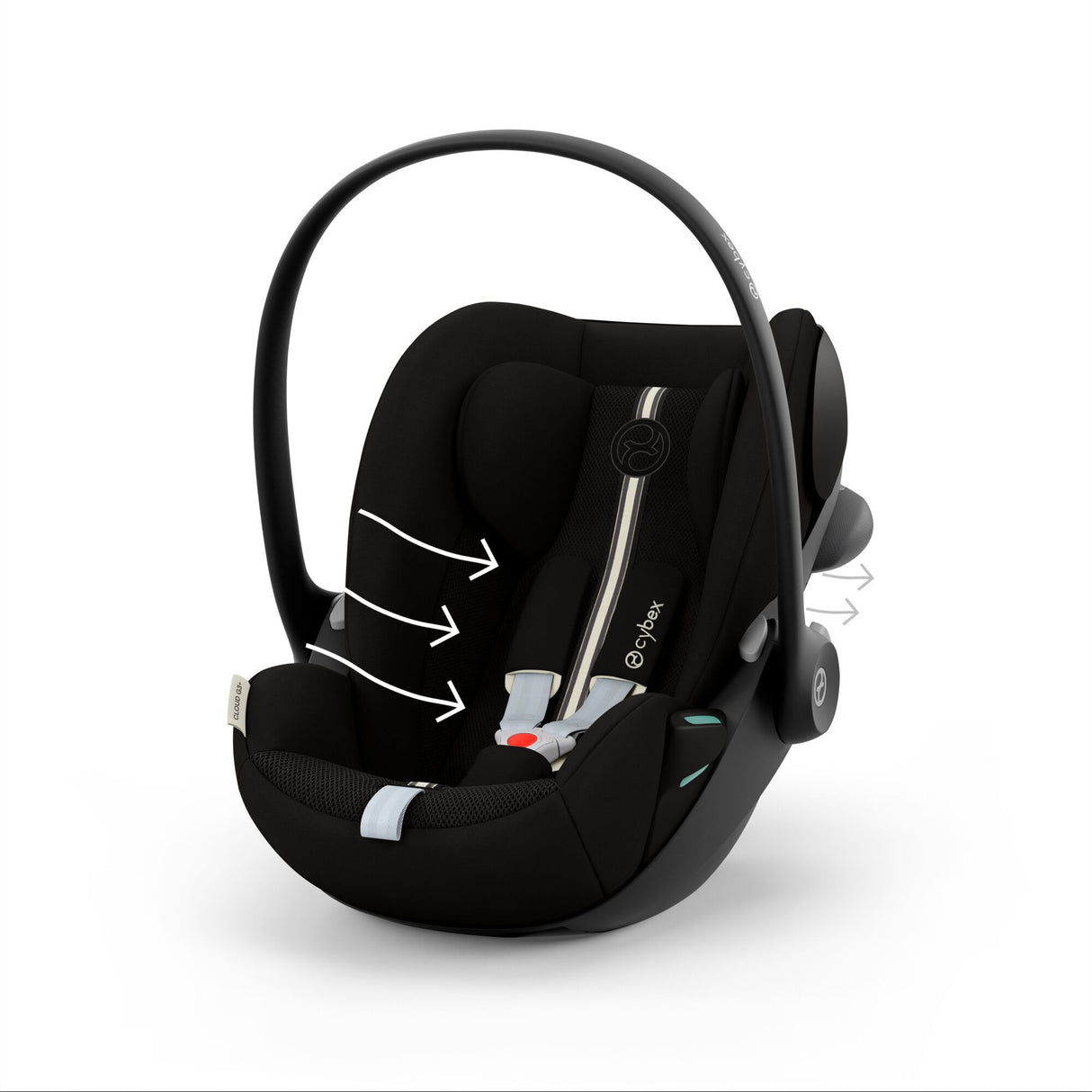 Cybex Cloud G3 Infant Car Seat | PLUS - Moon Black