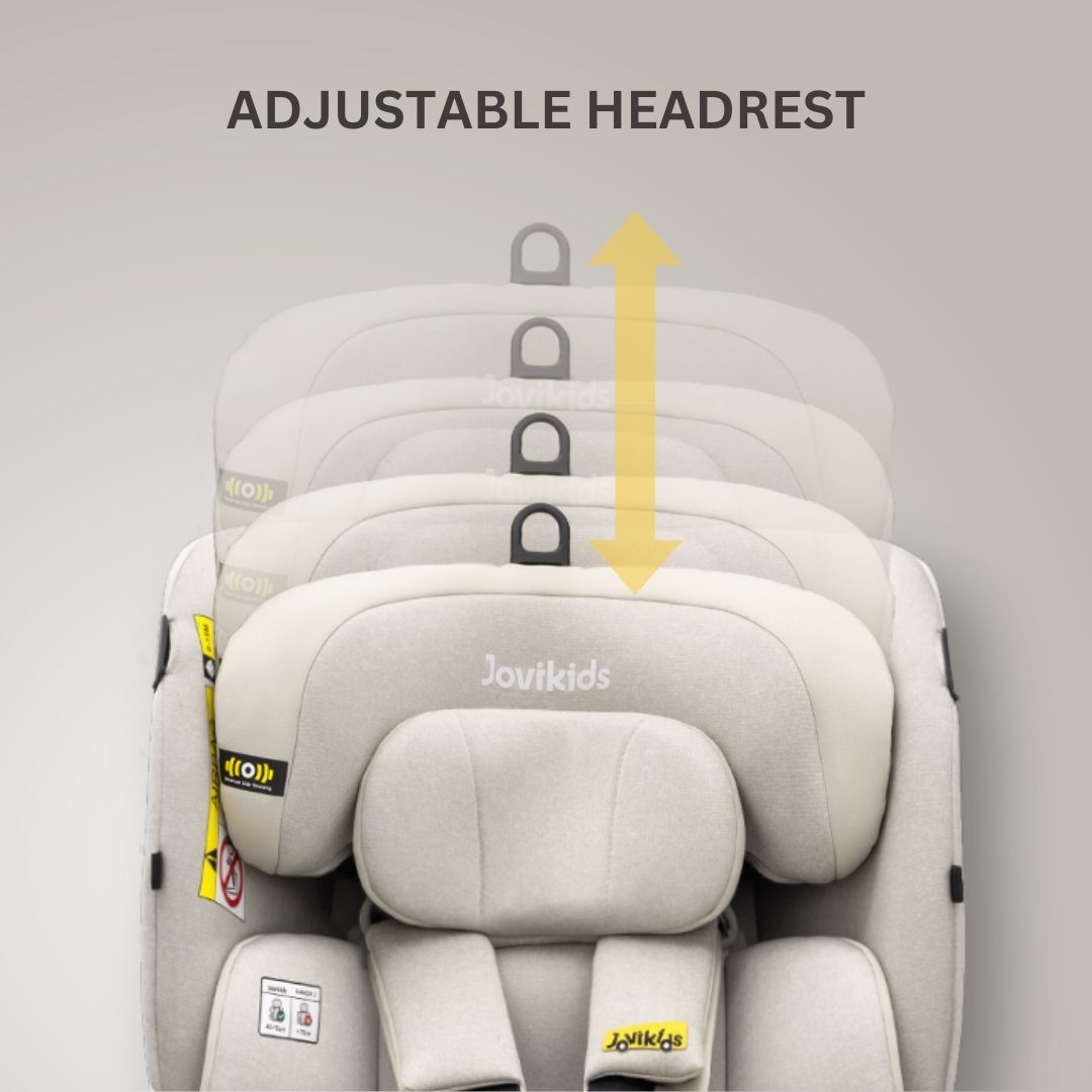 Jovikids Ranger 2 Rotating Car Seat - Milkstone