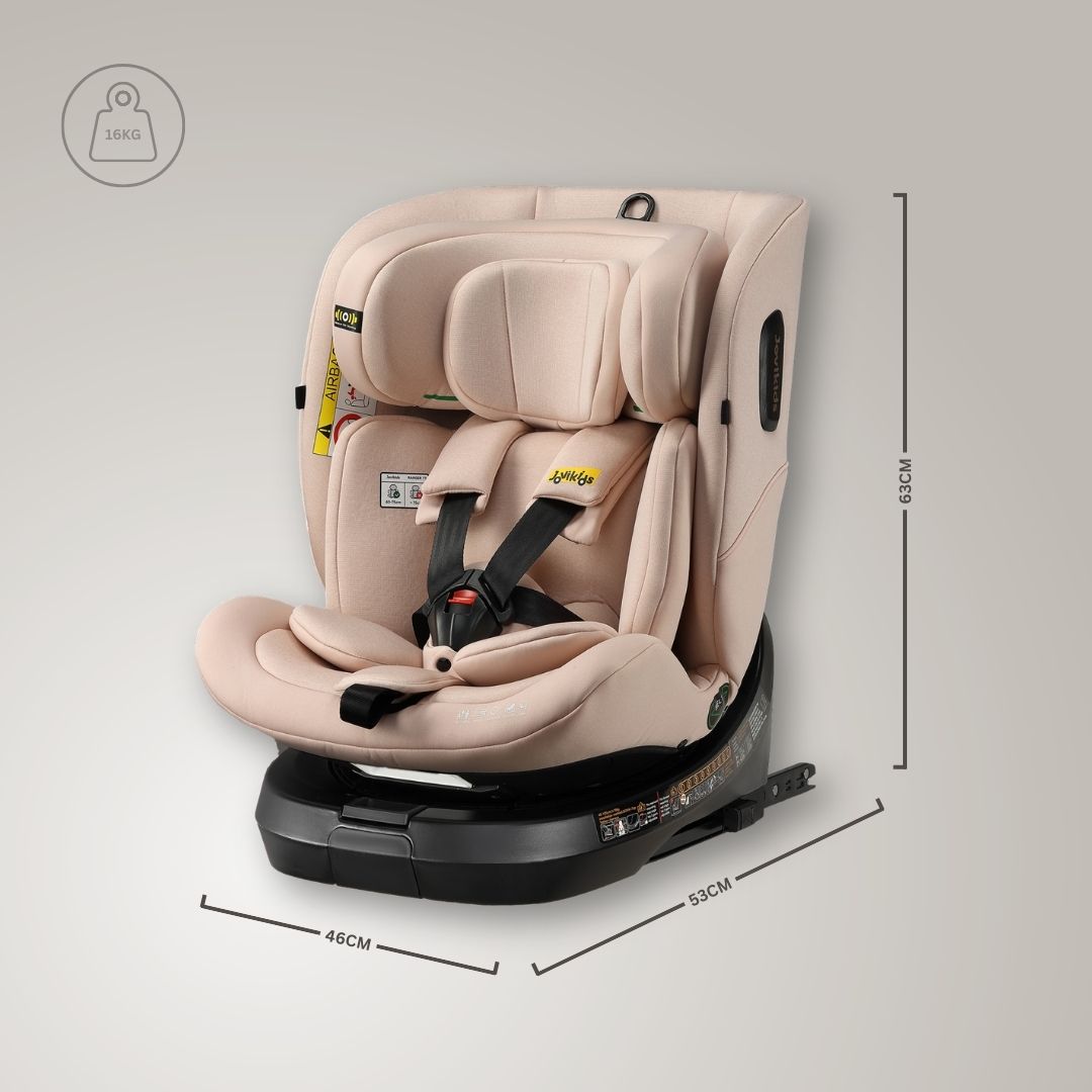 Jovikids Ranger TT Rotating Car Seat - Rosewood