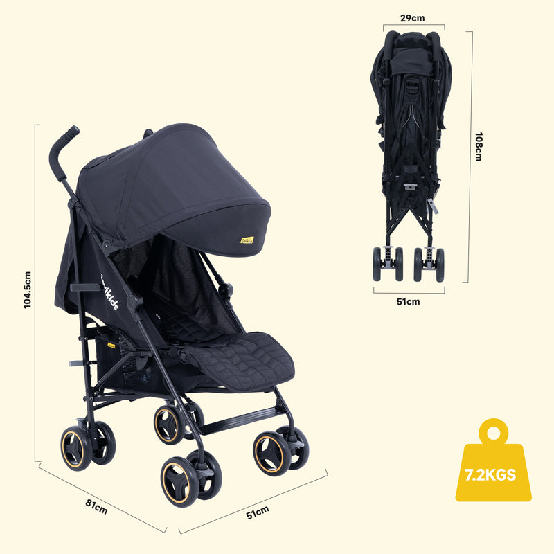 Jovikids Ezra Stroller - Shadow Black