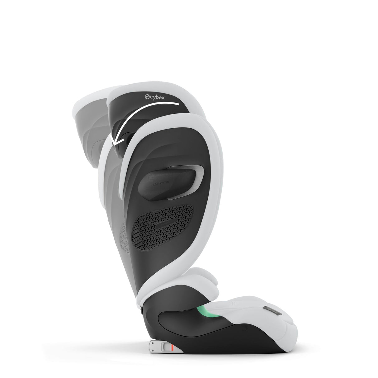 Cybex Solution G2 Folding High Back Booster - Fog Grey