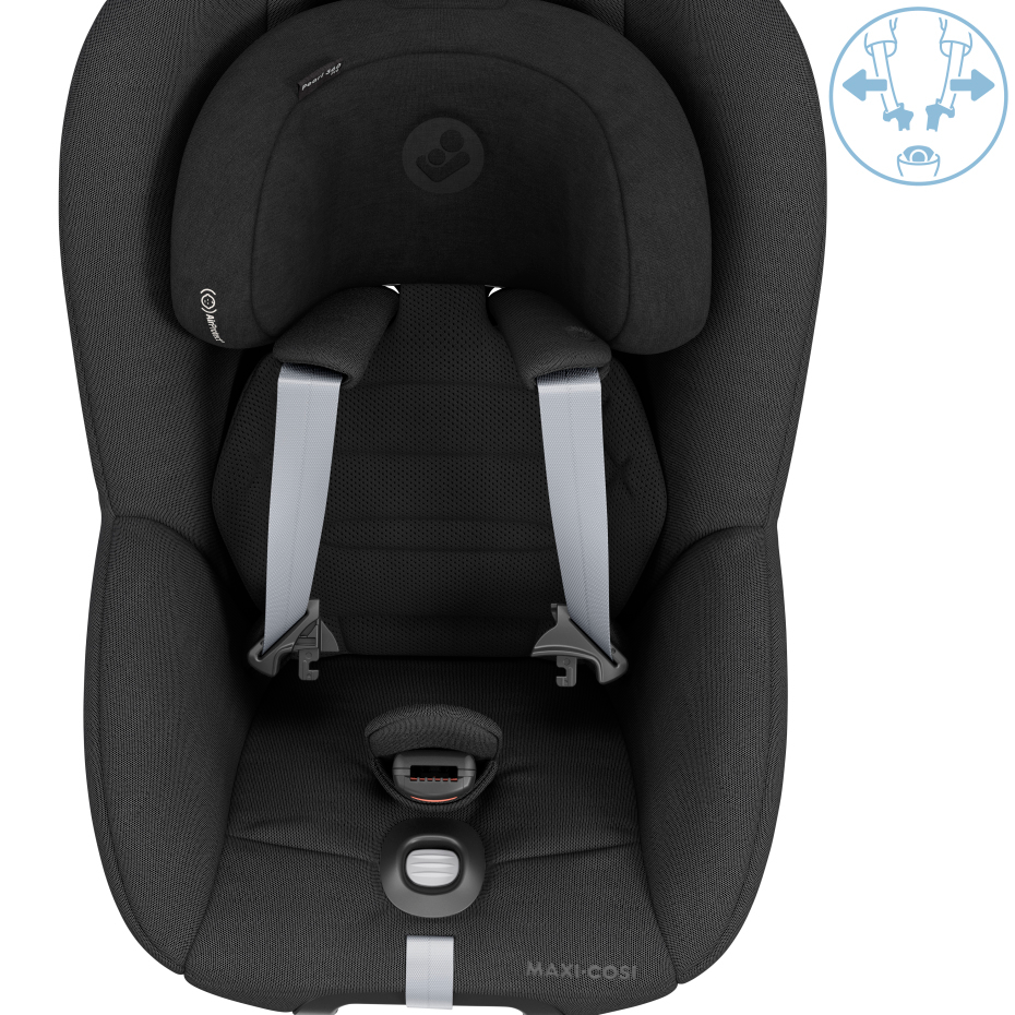 Maxi-Cosi Pearl 360 PRO Car Seat - Authentic Black