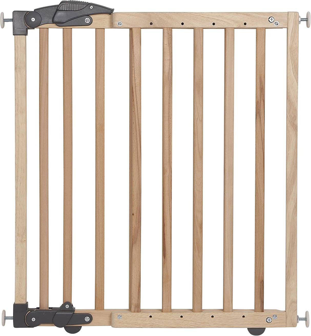 Clippasafe Extendable Wooden Screw Fit Stair Gate or Pressure Fit Safety Barrier (68cm-102cm) | Barrier Only when Pressure Fitted