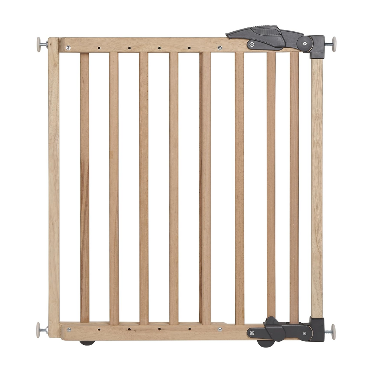 Clippasafe Extendable Wooden Screw Fit Stair Gate or Pressure Fit Safety Barrier (68cm-102cm) | Barrier Only when Pressure Fitted