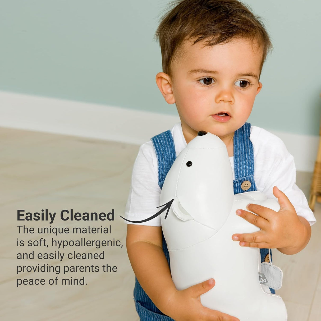 Little Big Friends: Sea Collection Pull-String Musical Animal Toy - Nathan the Polar Bear