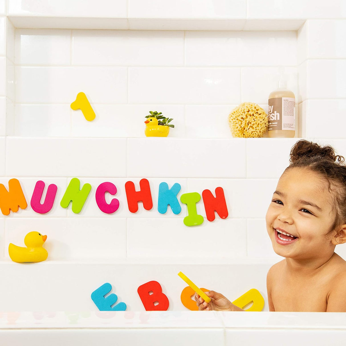Munchkin Letters and Numbers Bath Toys (36 Items)