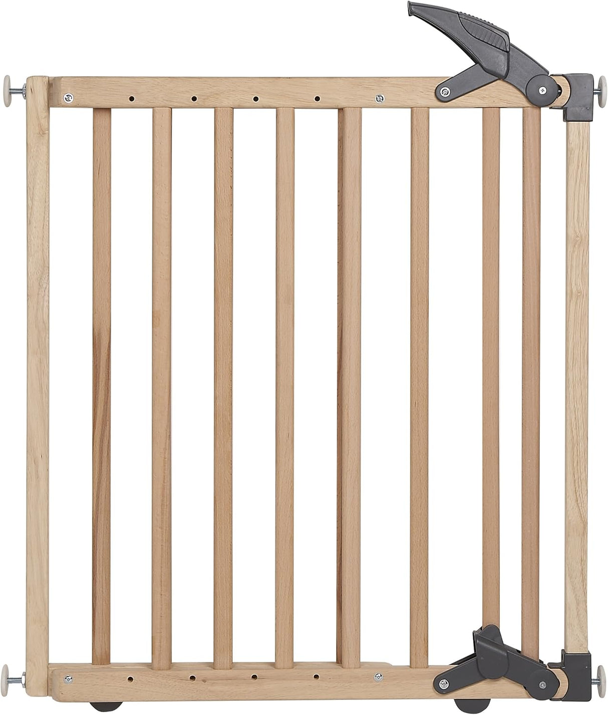 Clippasafe Extendable Wooden Screw Fit Stair Gate or Pressure Fit Safety Barrier (68cm-102cm) | Barrier Only when Pressure Fitted