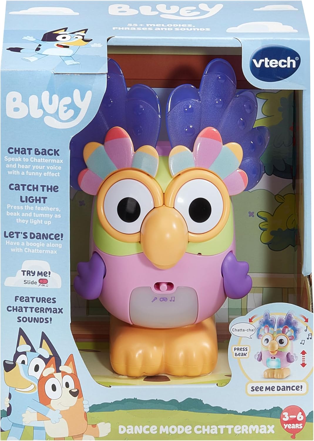 VTech Dance Bluey Mode Chattermax Interactive Toy