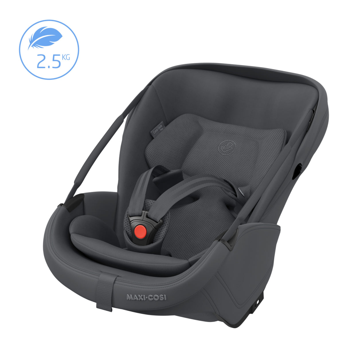 Maxi Cosi Coral Slide Pro Infant Car Seat - Moon Graphite