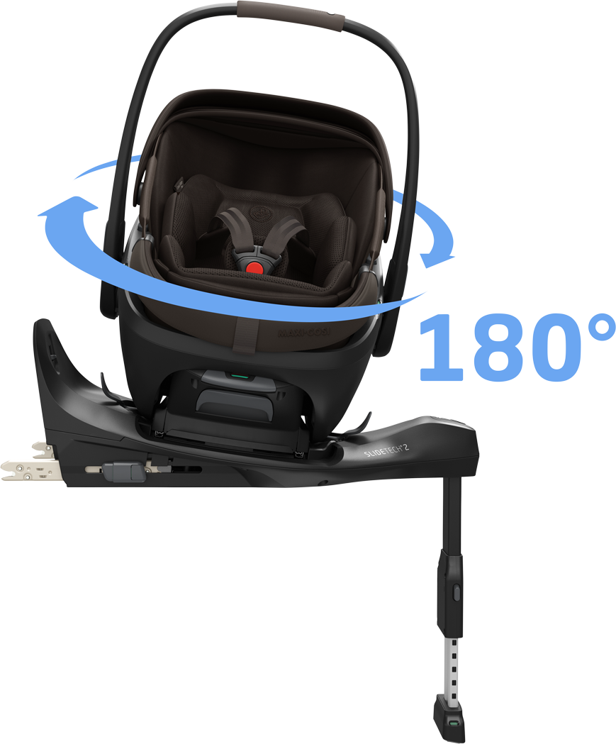 Maxi Cosi Coral Slide Pro Infant Car Seat - Espresso Brown