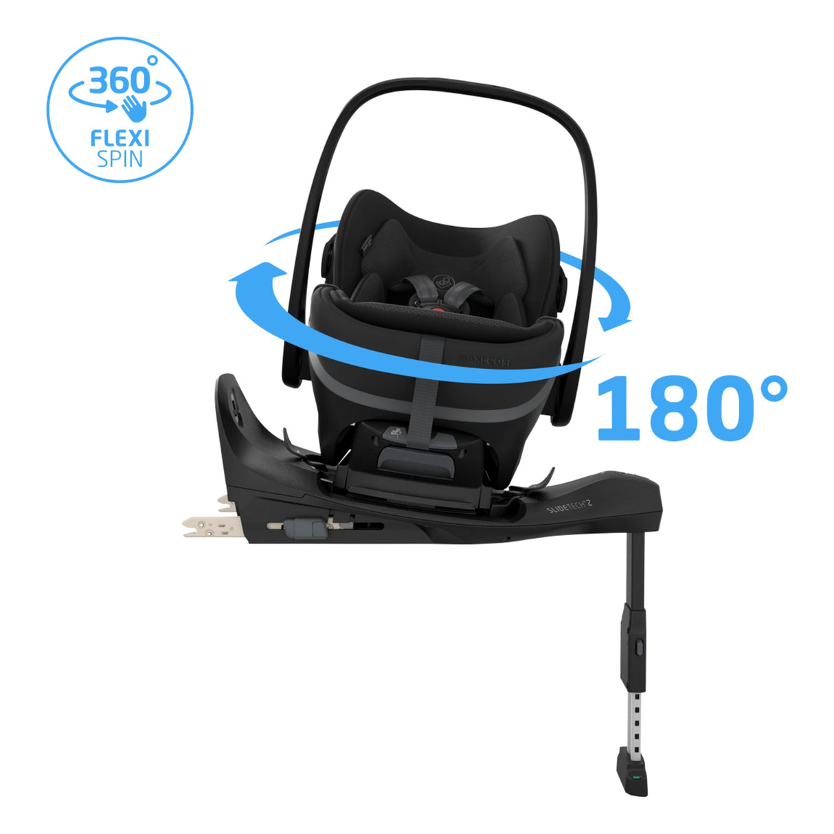 Maxi Cosi Pebble Slide Pro 2026 Car Seat - Onyx Black
