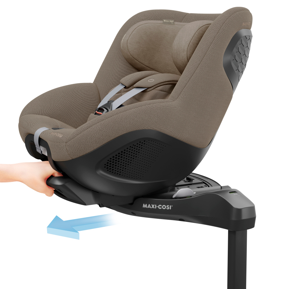 Maxi Cosi Mica 360 Pro Rotating Car Seat - Authentic Truffle
