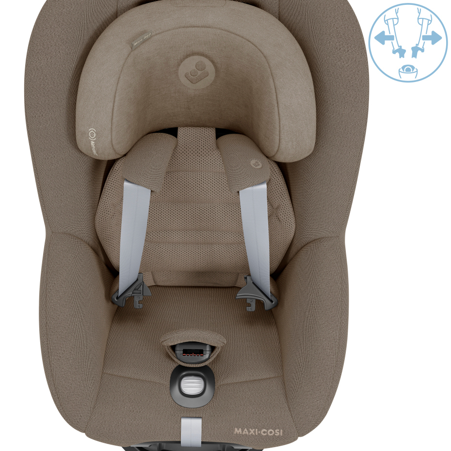 Maxi Cosi Mica 360 Pro Rotating Car Seat - Authentic Truffle