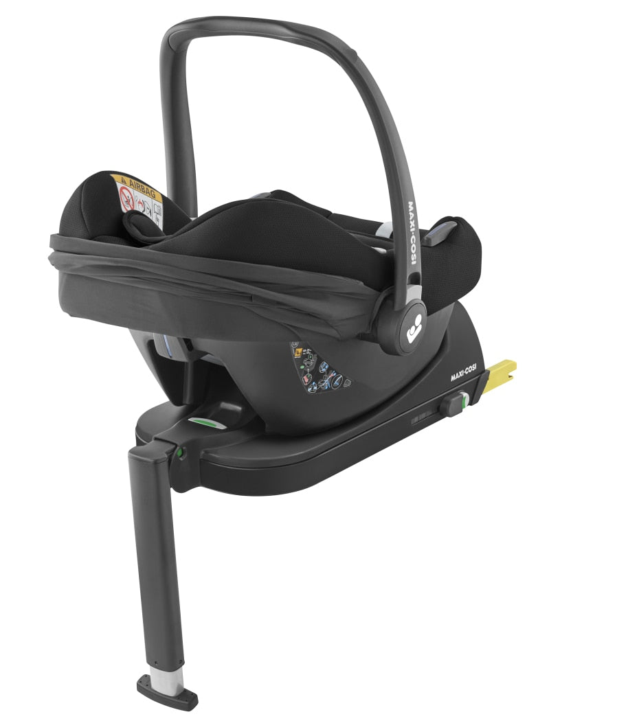 Maxi Cosi Cabriofix i-Size Infant Car Seat and ISOFIX Base - Essential Black