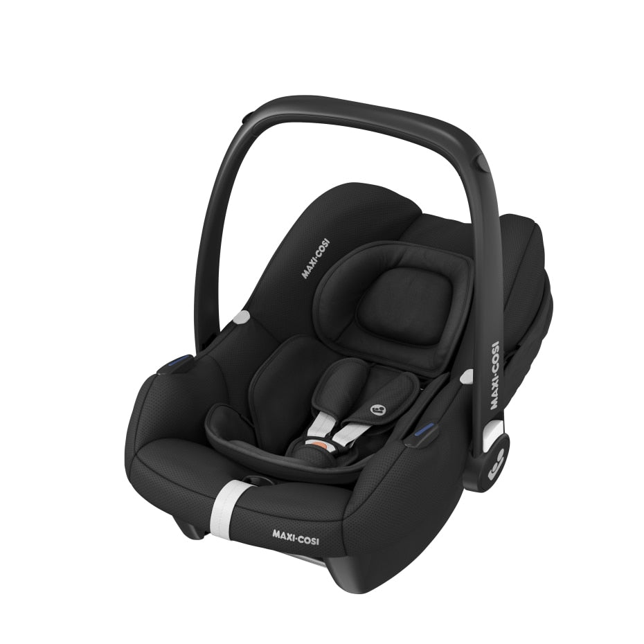 Maxi Cosi Cabriofix i-Size Infant Car Seat and ISOFIX Base - Essential Black