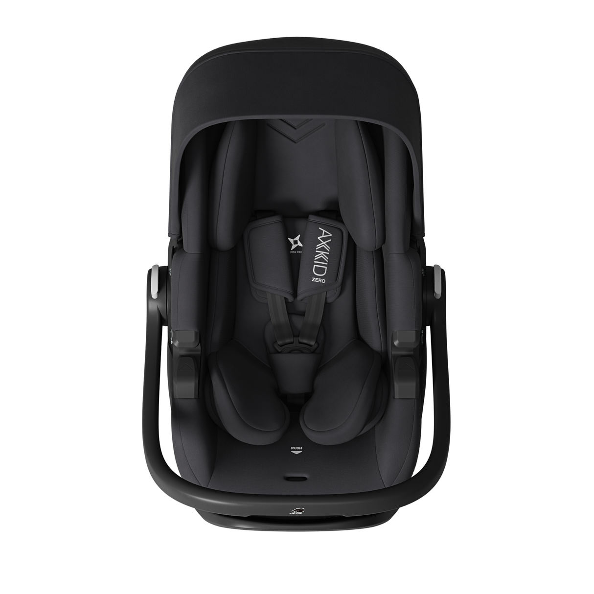 Axkid Zero Pro Infant Car Seat - Coastal Storm Black