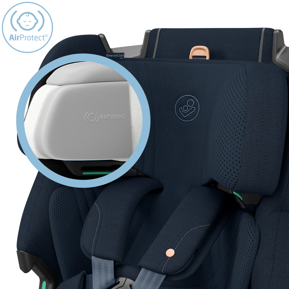 Maxi Cosi Emerald 360 Pro Car Seat - Authentic Blue