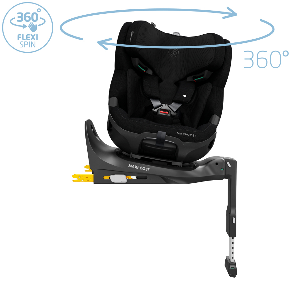 Maxi Cosi Emerald 360 Pro Car Seat - Authentic Black