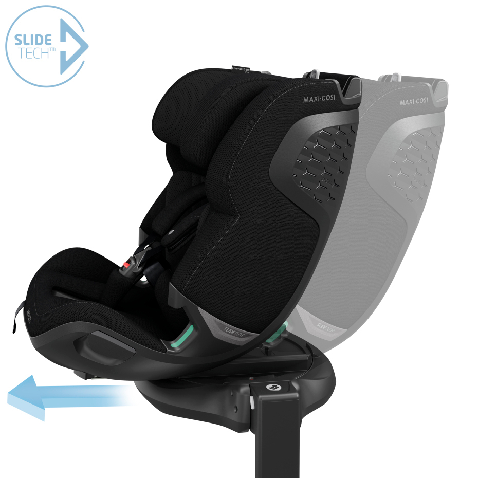 Maxi Cosi Emerald 360 Pro Car Seat - Authentic Black