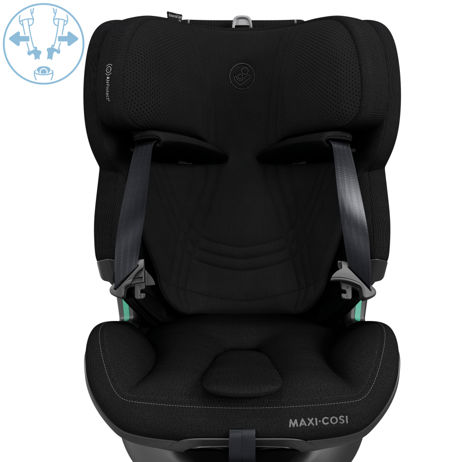 Maxi Cosi Emerald 360 Pro Car Seat - Authentic Black