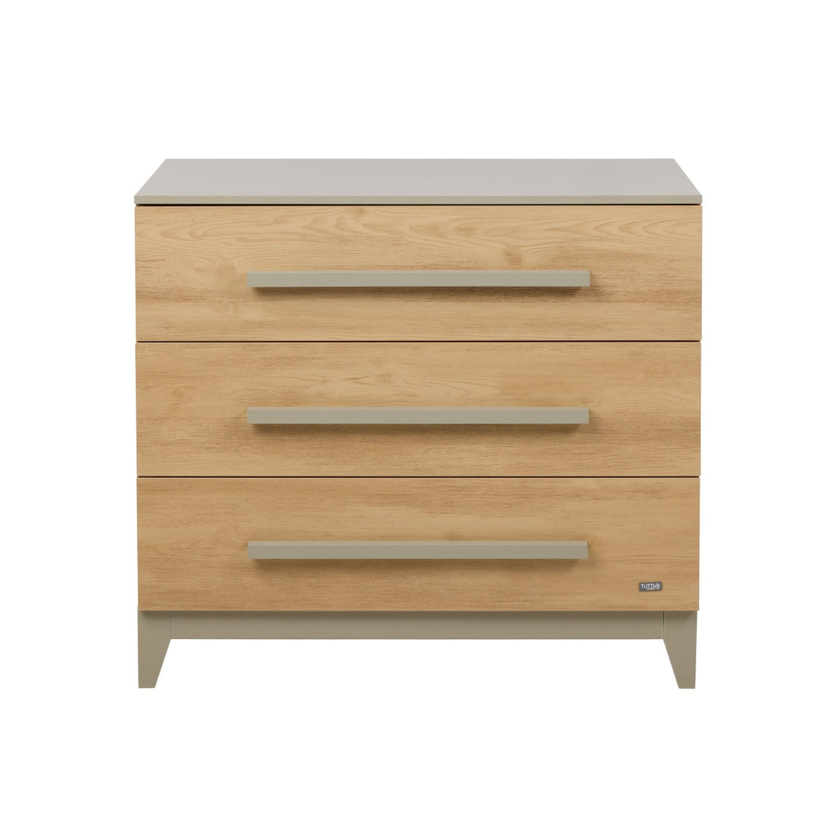 Tutti Bambini Hallee Dresser / Chest Changer - Golden Oak & Sage