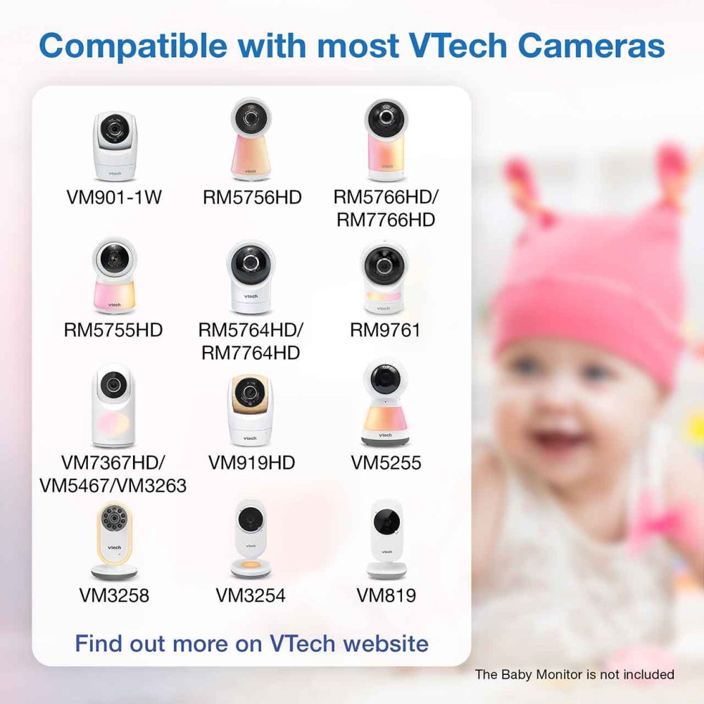 VTech Clearview Universal Over The Cot Baby Monitor Floor Stand