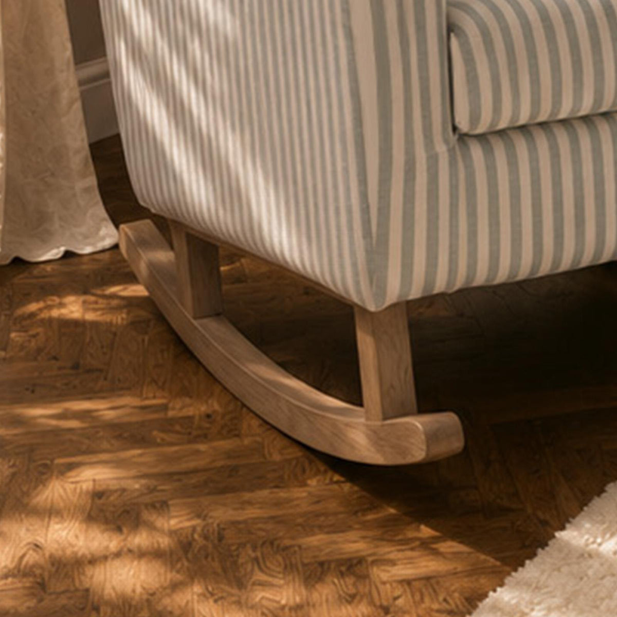 CuddleCo Etta Nursing Chair - Sea Salt Stripe