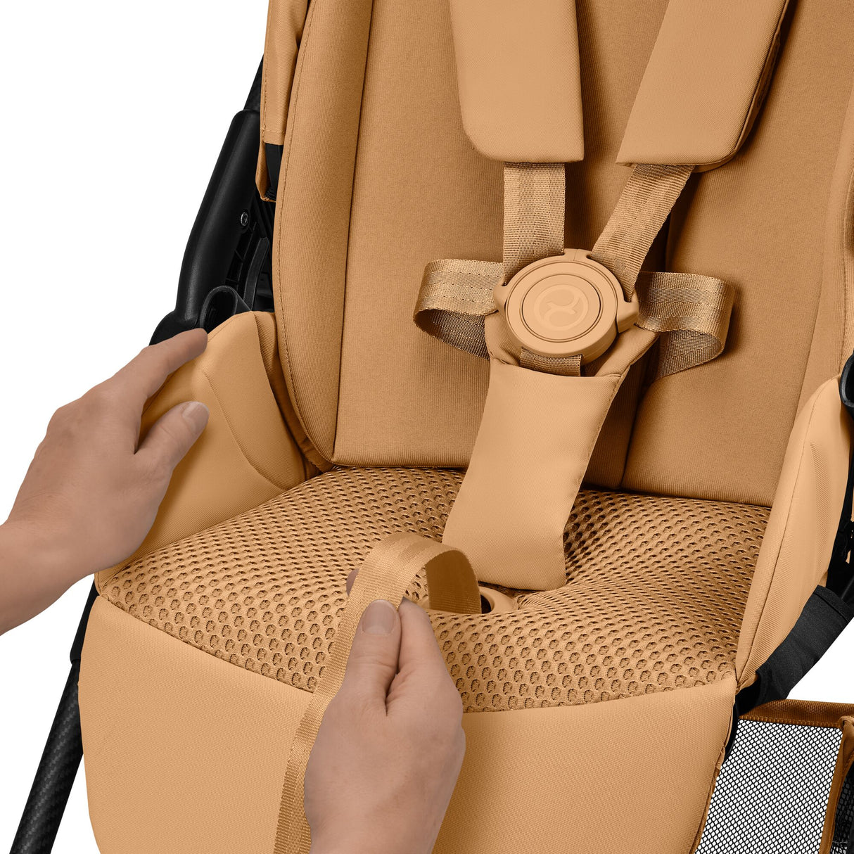 Cybex Melio Carbon Stroller - Cinnamon Yellow