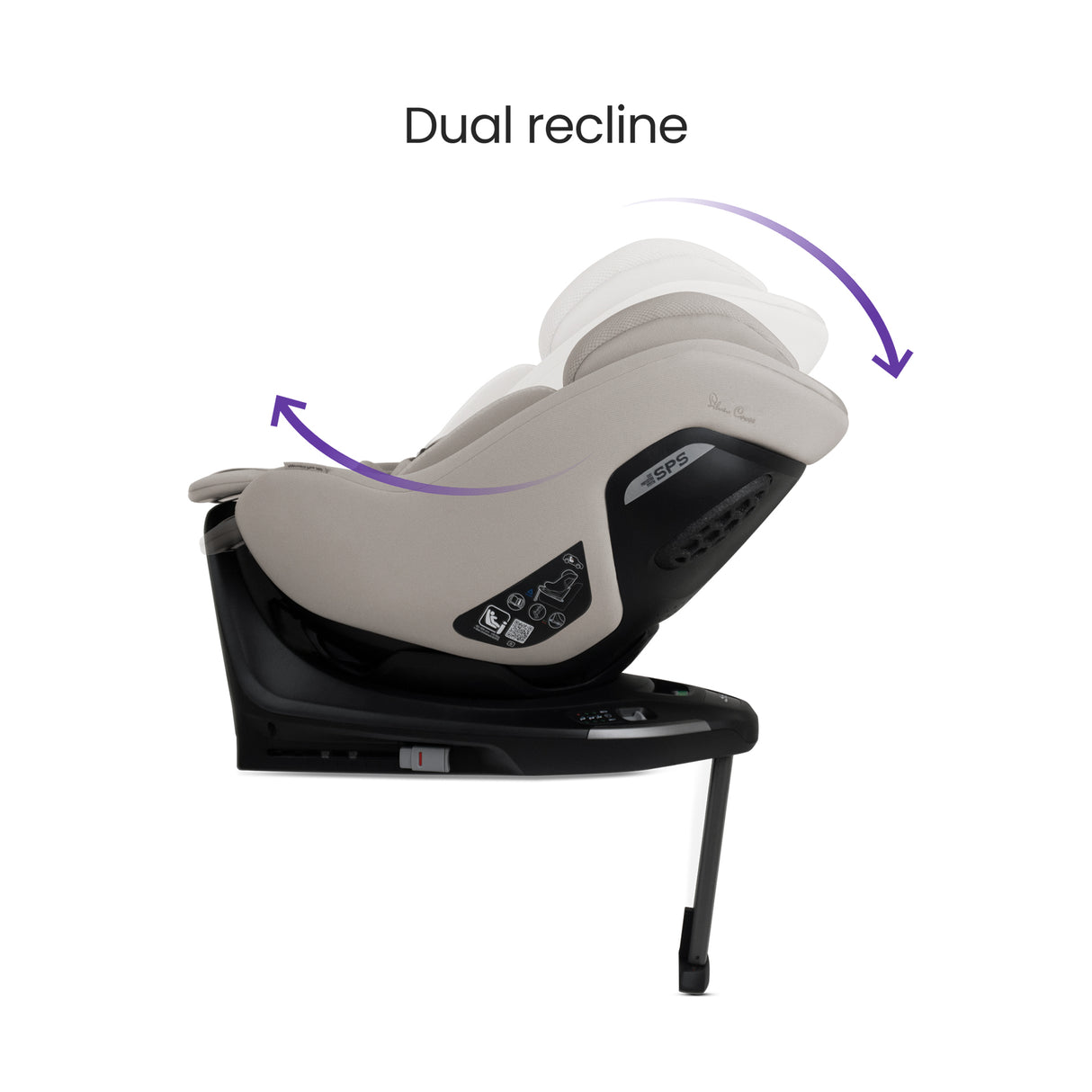 Silver Cross Approach Plus 360 Car Seat - Natural Taupe