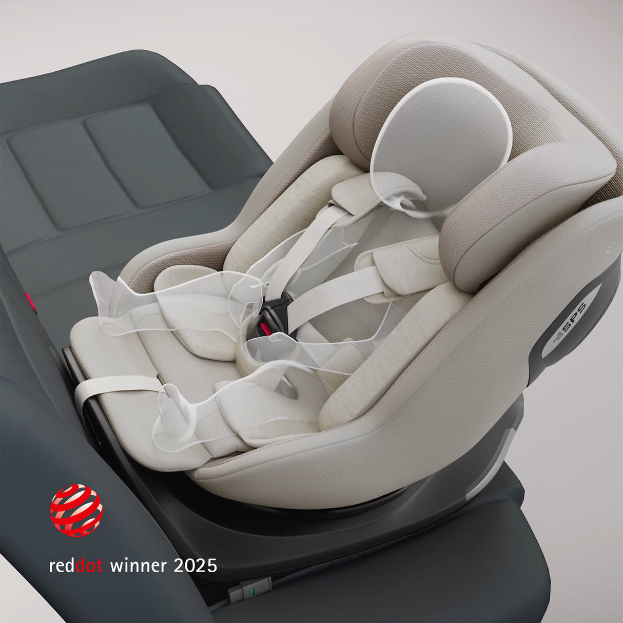 Silver Cross Approach Plus 360 Car Seat - Natural Taupe