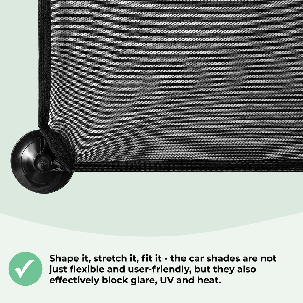 My Babiie Suction Cup Car Sunshades - 2 Pack