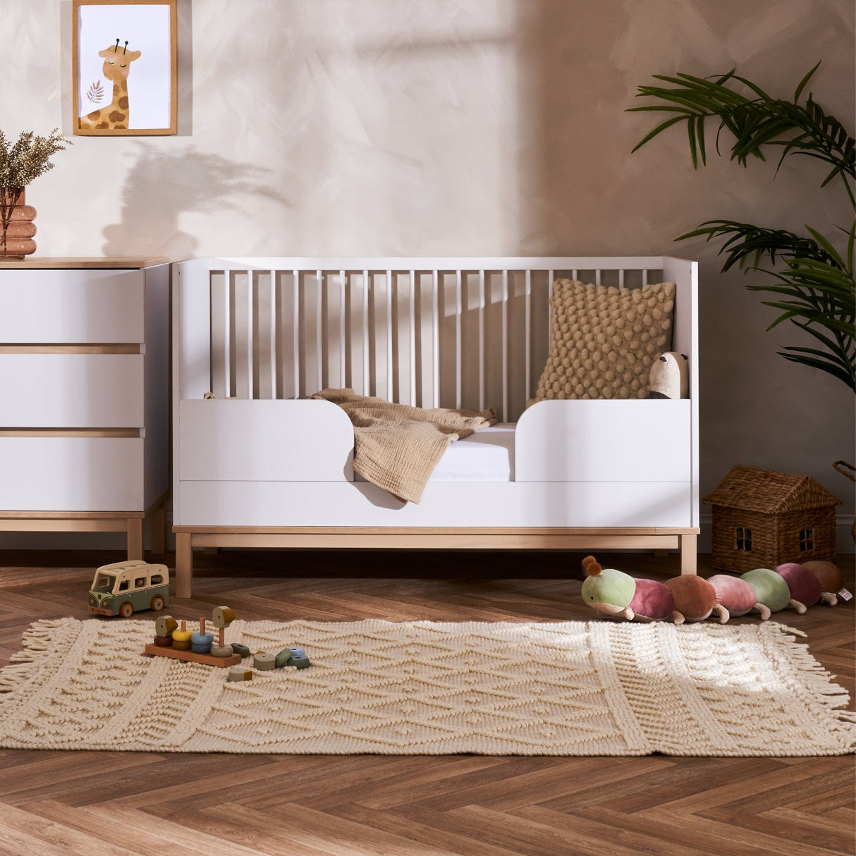 Obaby Astrid Cot Bed - White