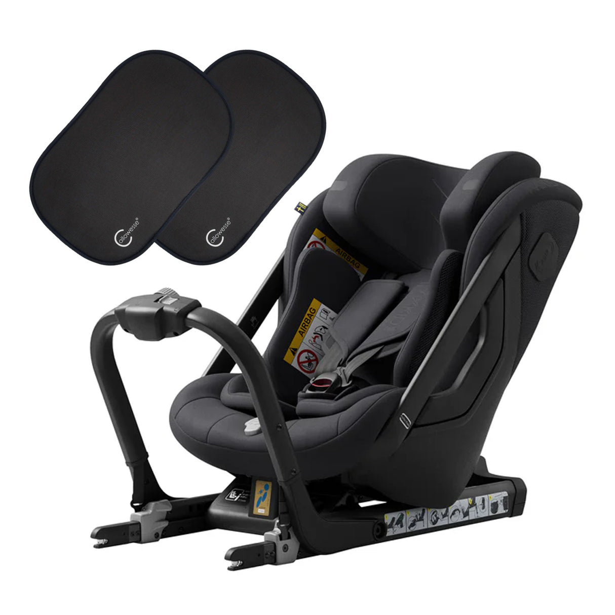 Axkid One 3 Car Seat - Coastal Storm Black