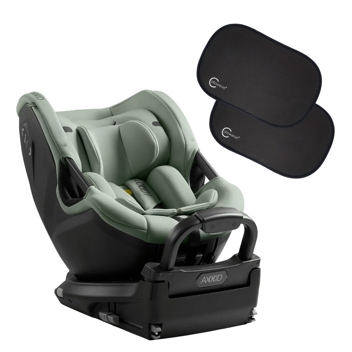 Axkid Spinkid 2 Car Seat - Nordic Bloom Green
