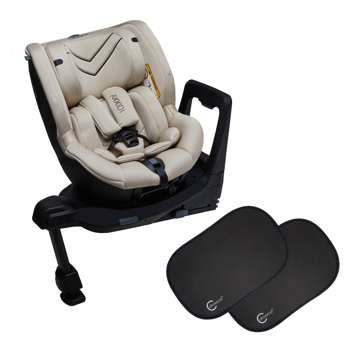 Axkid Spinkid ISOFIX Car Seat - Brick Melange