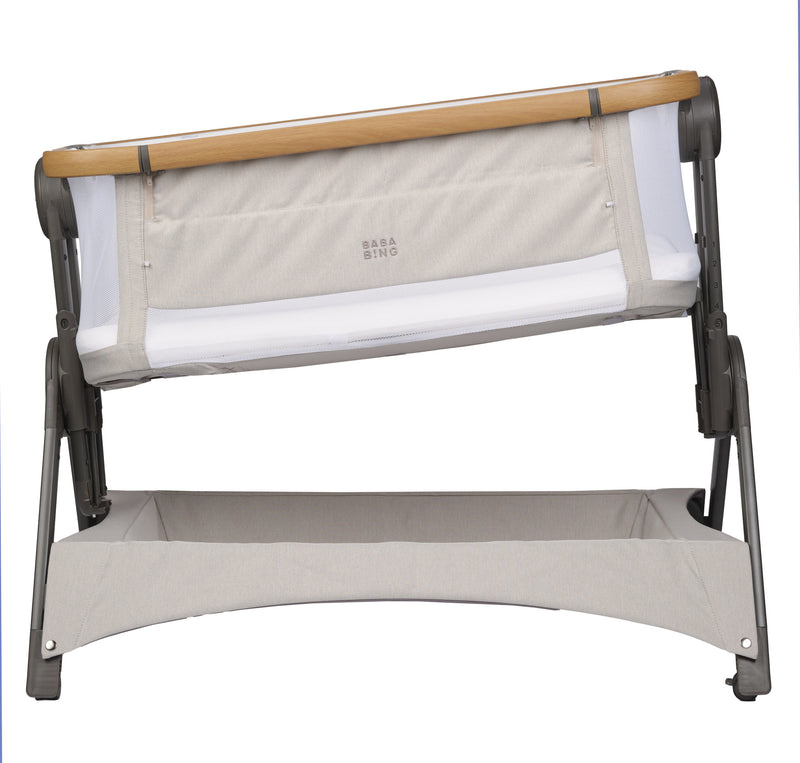 Bababing Bedside & Travel Next to Me Crib - Beige