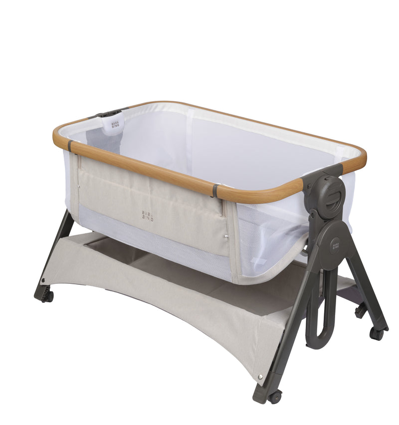 Bababing Bedside & Travel Next to Me Crib - Beige