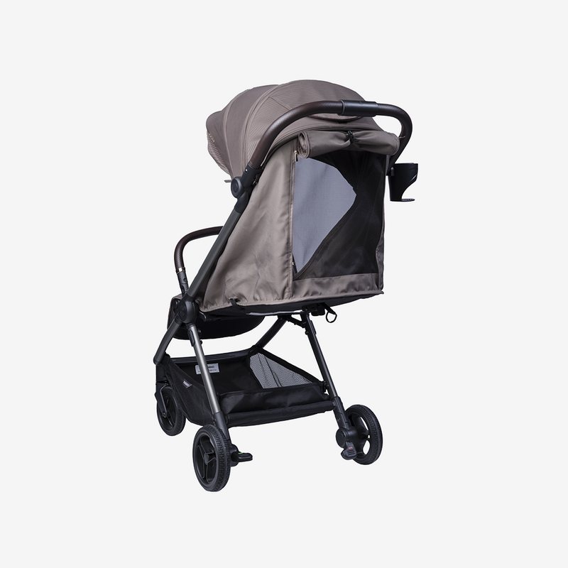Bababing Auto Fold Compact Stroller - Mink