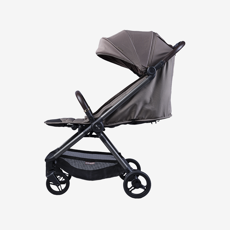 Bababing Auto Fold Compact Stroller - Mink