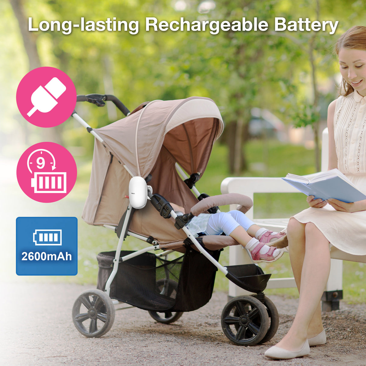 VTech BC8611 V-Hush Sound & Motion Rocker