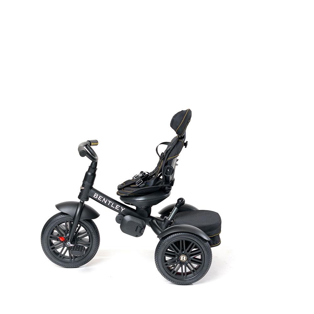 Bentley 6-in-1 Push Along Trike / Bike - Black Edition / Matt Black
