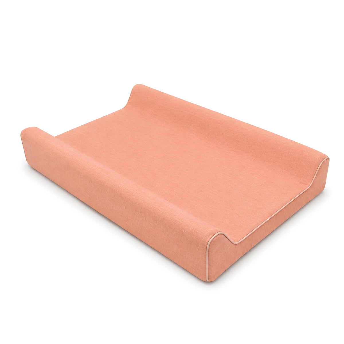 CuddleCo Wedge Muslin Changing Mat - Rose Pink