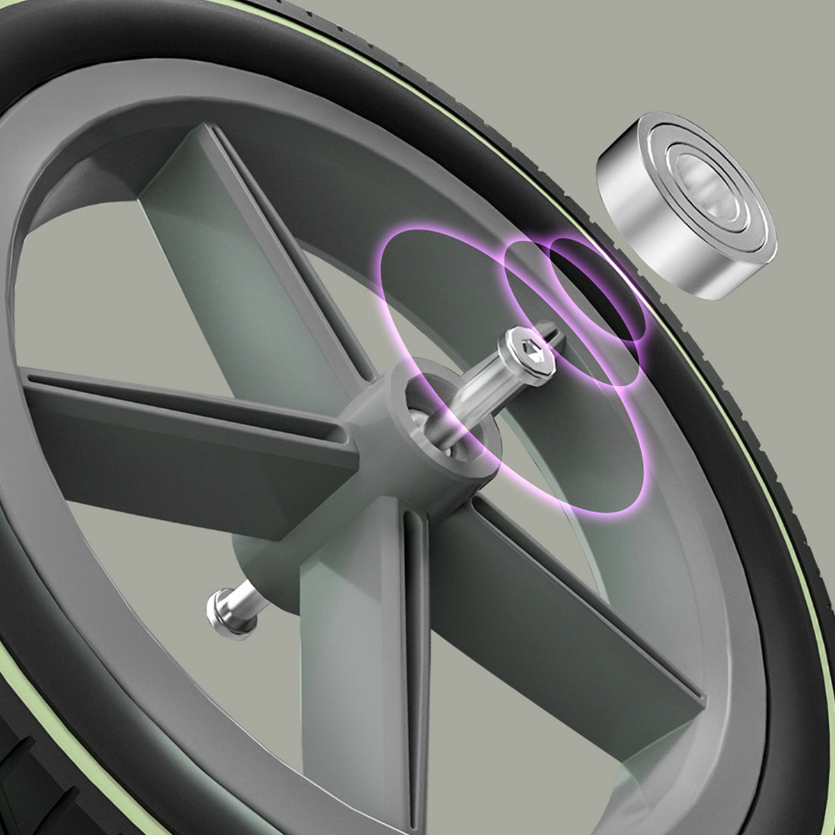 Be Fun Wheels Foldable Children's Balance Bike - Blossom Pink