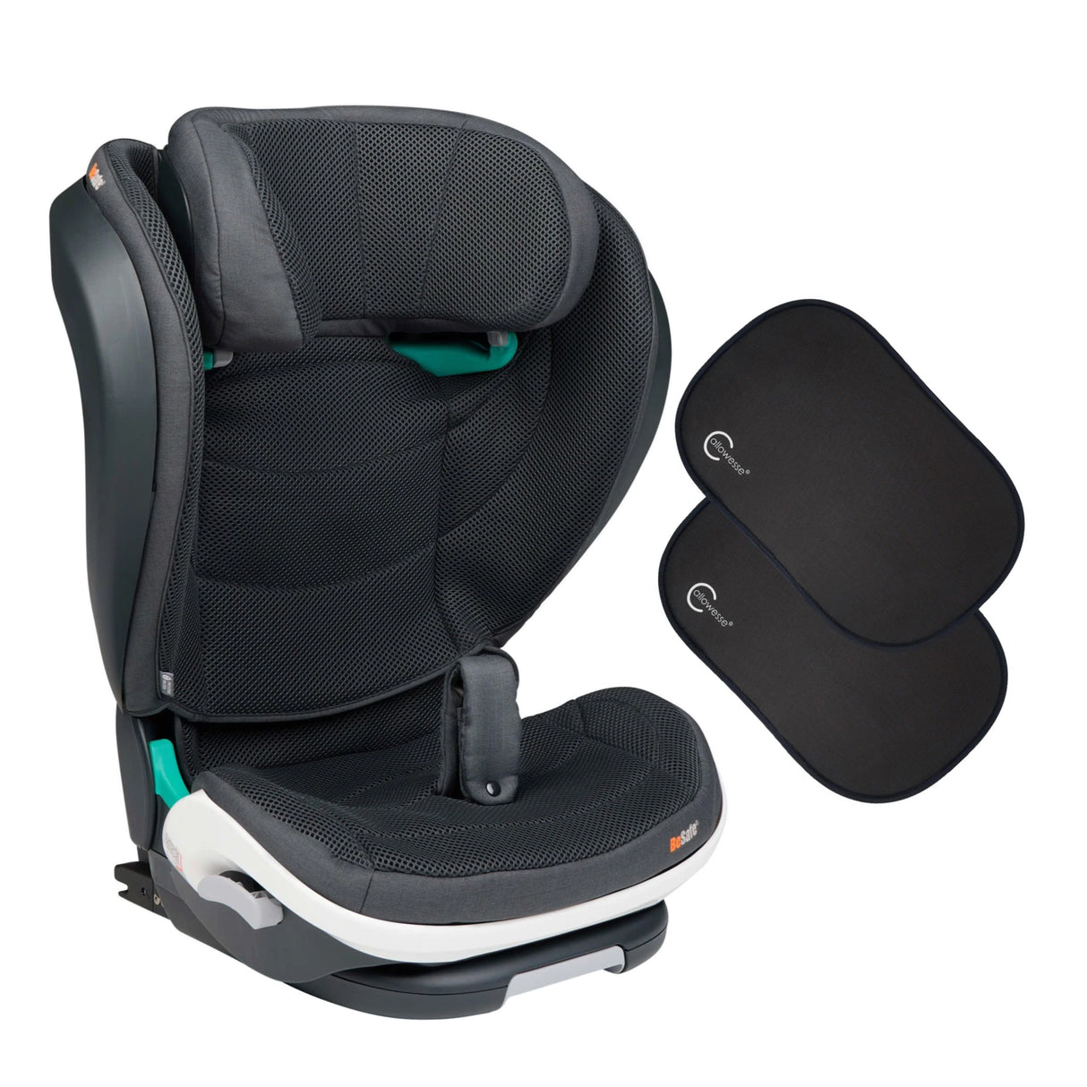 BeSafe Flex FIX 2 High Back Booster - Anthracite Mesh