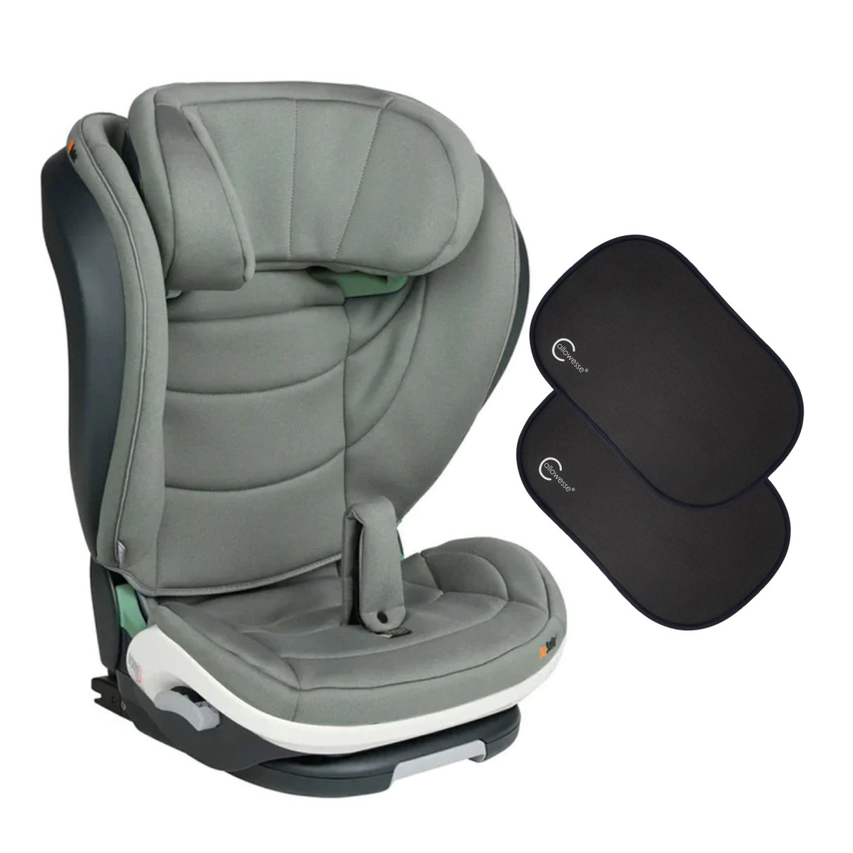 BeSafe Flex FIX 2 High Back Booster - Meadow Green Soft Breeze